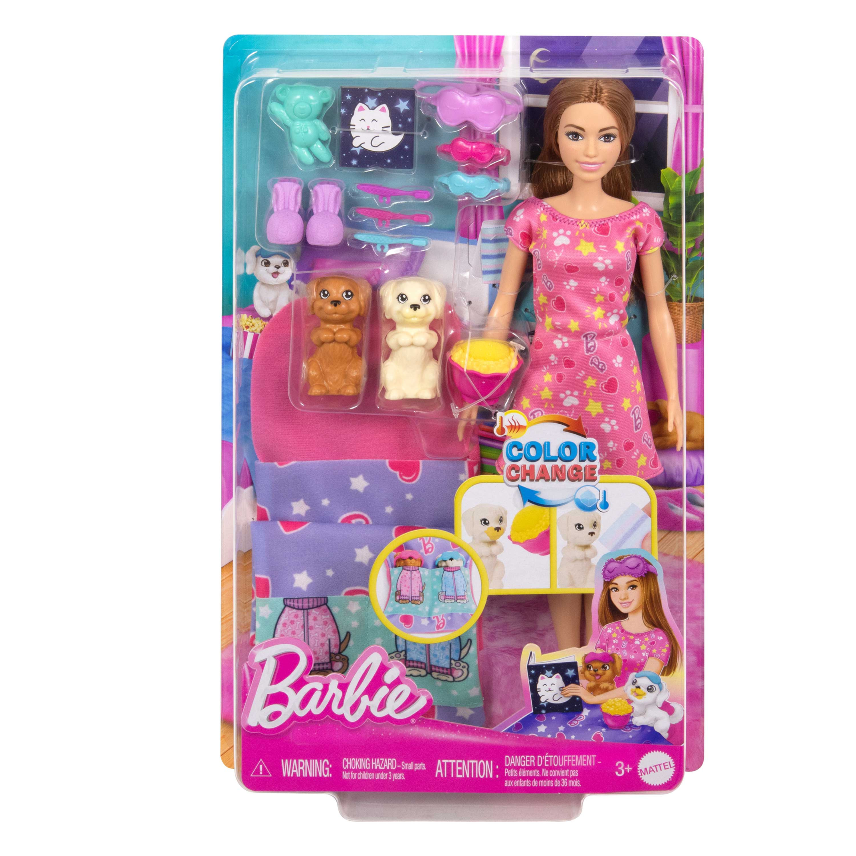 Barbie Sleepover Με Κουταβακια HXN01