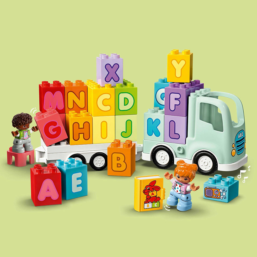 Thumbnail: LEGO® DUPLO® Town Alphabet Truck Toy 10421