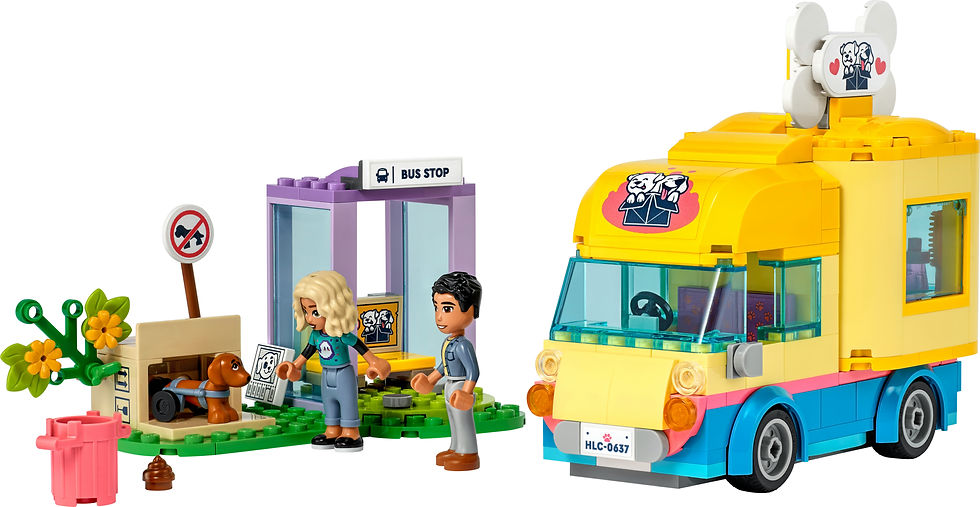 Thumbnail: LEGO® Friends Dog Rescue Van 41741 (300 Pieces)