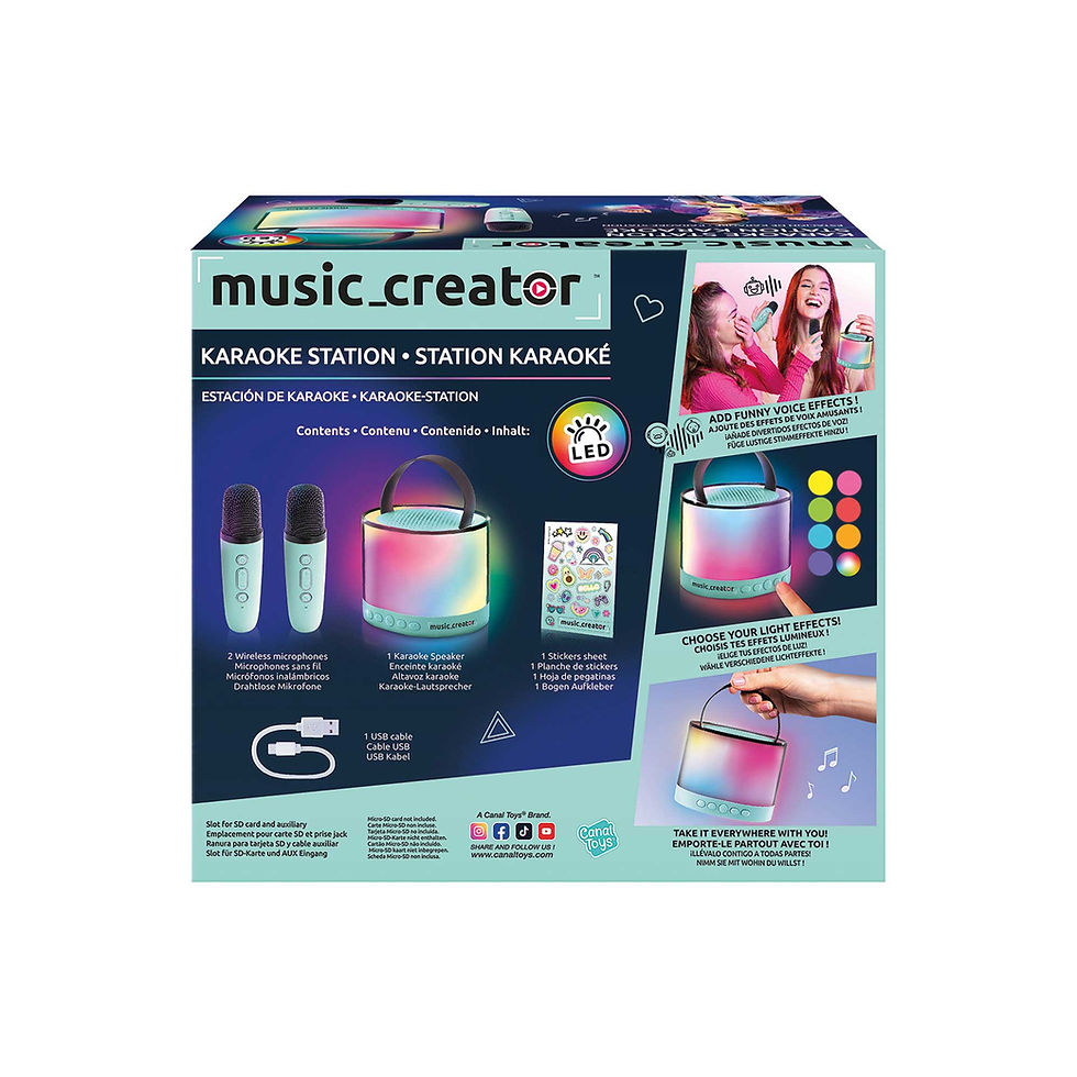 Thumbnail: Music Creator Mini Φορητό Σετ Karaoke Station AS1863-42350
