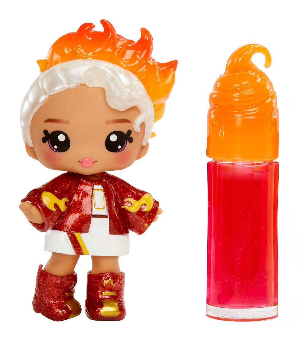 Thumbnail: Yummiland Lip Gloss Doll Series 2- Cinnamon Spice (Amber Cinnamon) 525615
