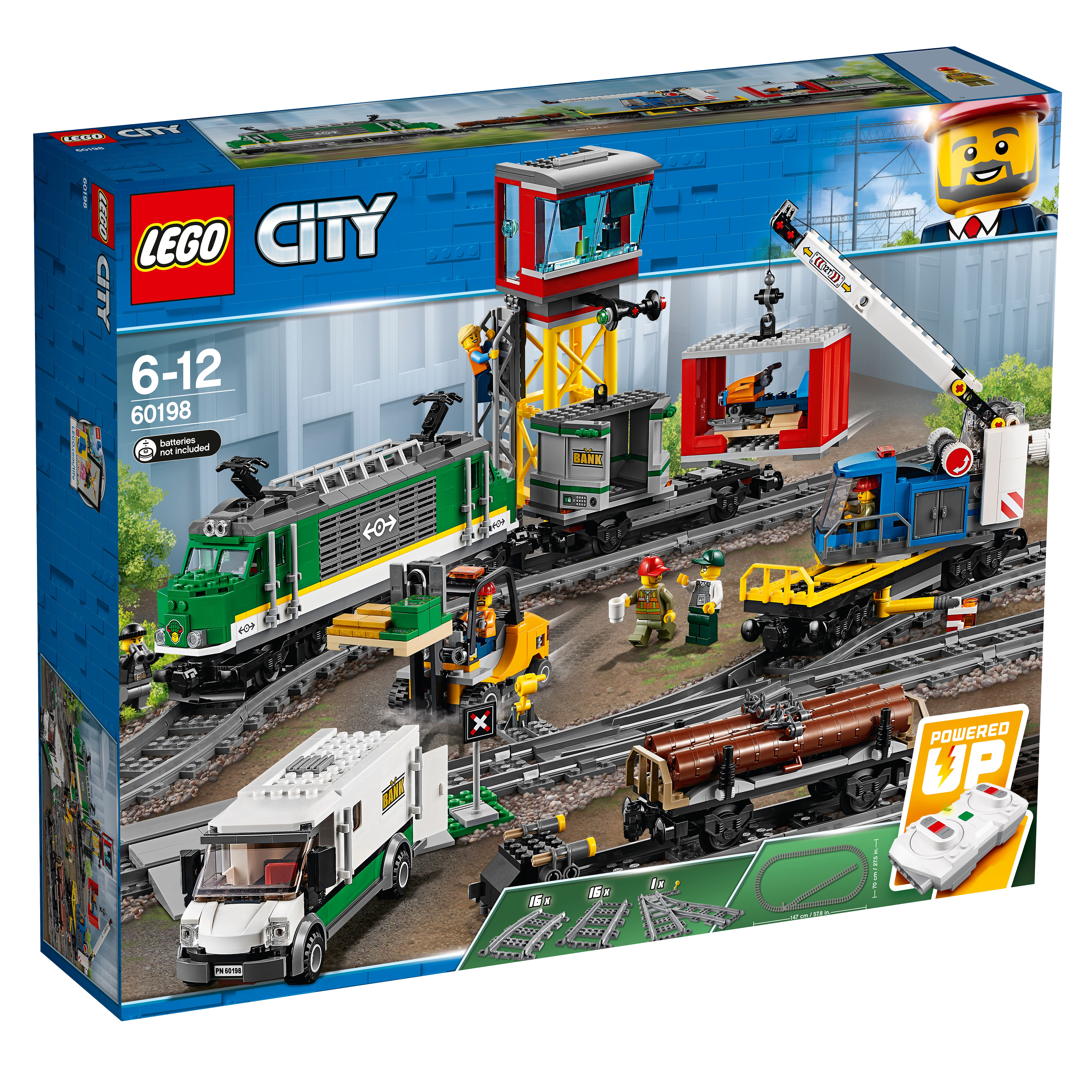 LEGO City Cargo Train 60198