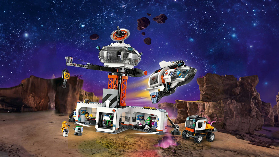 Thumbnail: LEGO® City Space Base and Rocket Launchpad Set 60434