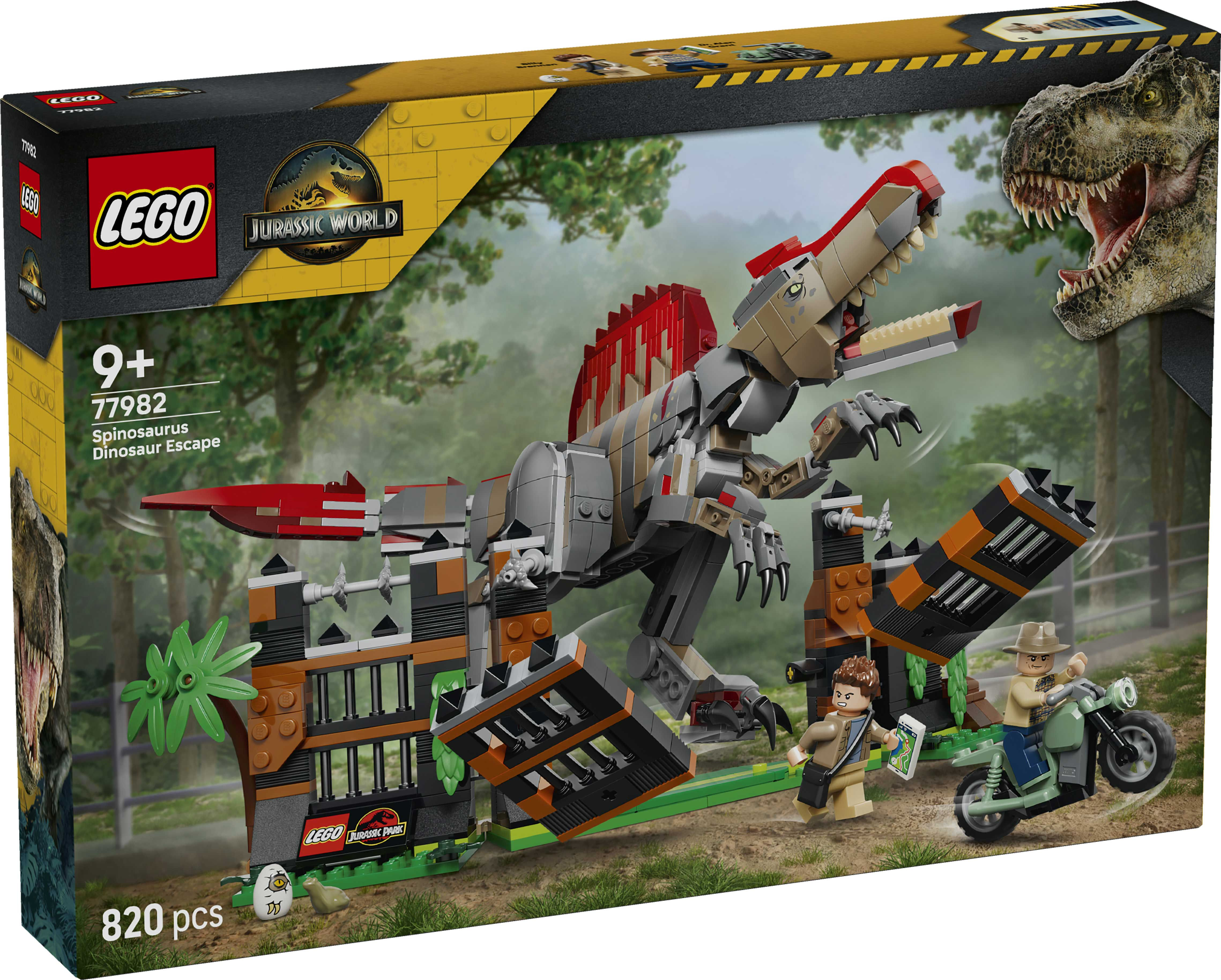 LEGO Jurassic World Spinosaurus Dinosaur Escape 77982