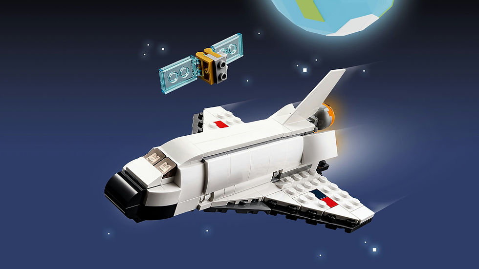 Thumbnail: LEGO® Creator Space Shuttle 31134 (144 Pieces)