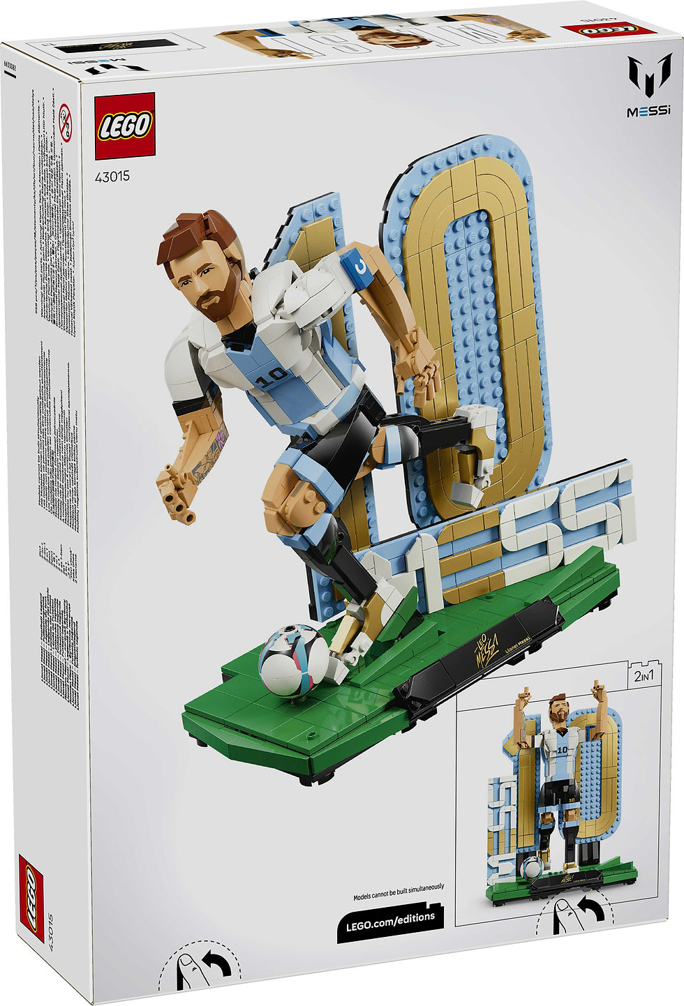 Thumbnail: LEGO Editions Lionel Messi – Soccer Legend Set 43015