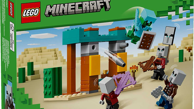 LEGO Minecraft The Illager Desert Patrol 21267