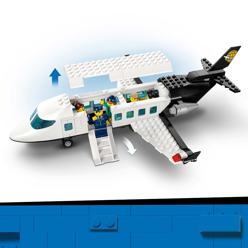 Thumbnail: LEGO City Airport with Airplane 60502
