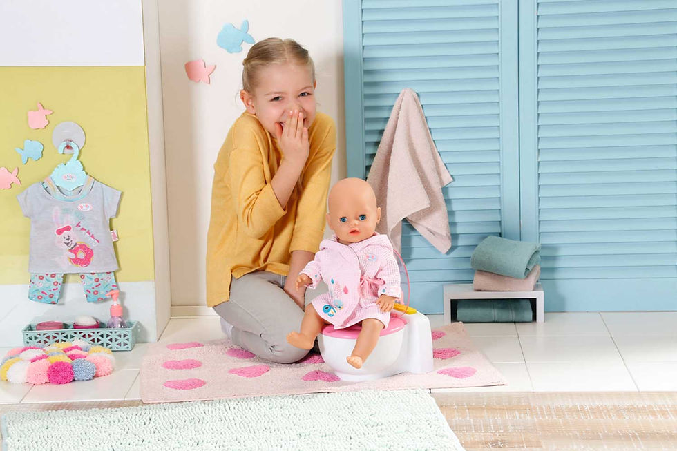 Thumbnail: BABY born Bath Poo-PooToilet 828373-11622