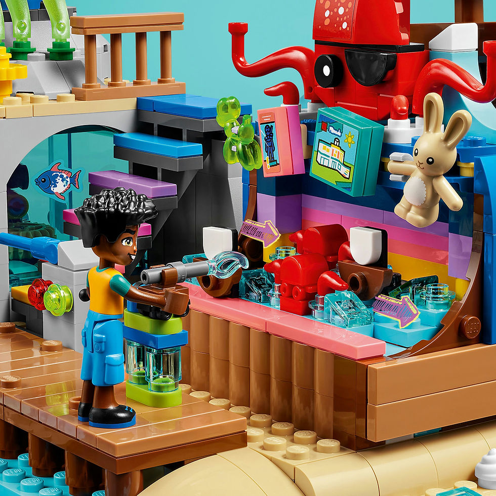 Thumbnail: LEGO® Friends Beach Amusement Park 41737 (1,348 Pieces)