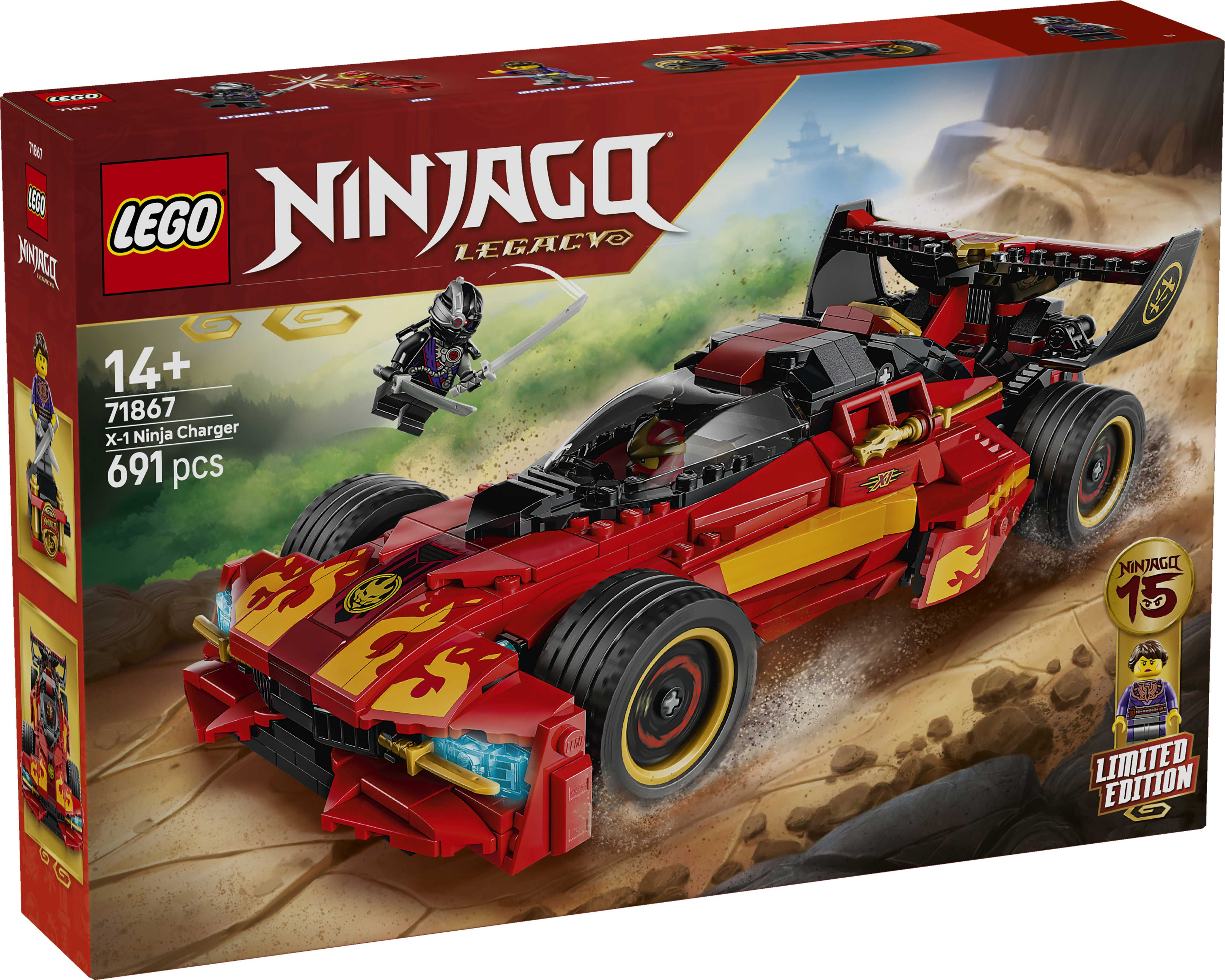 LEGO NINJAGO X-1 Ninja Charger 15th Anniversary 71867