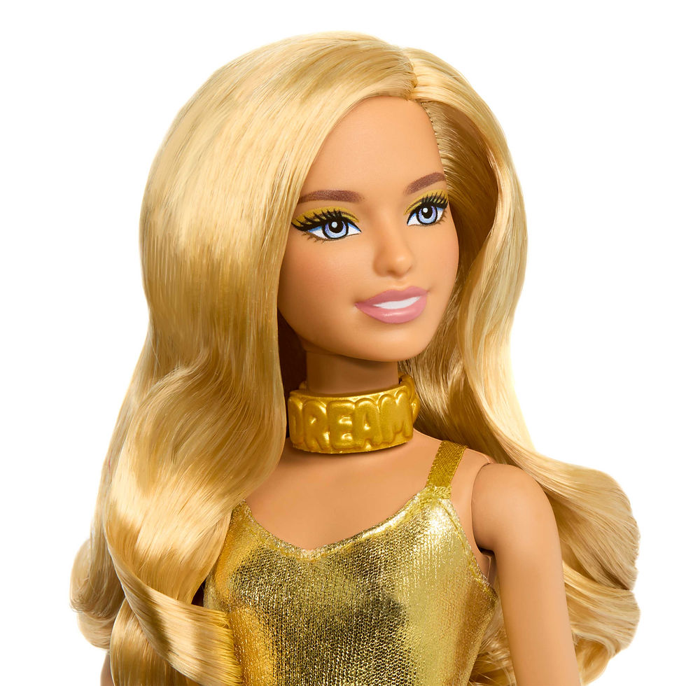 Thumbnail: Barbie Fashionistas - Χρυση Ολοσωμη Φορμα HRH19