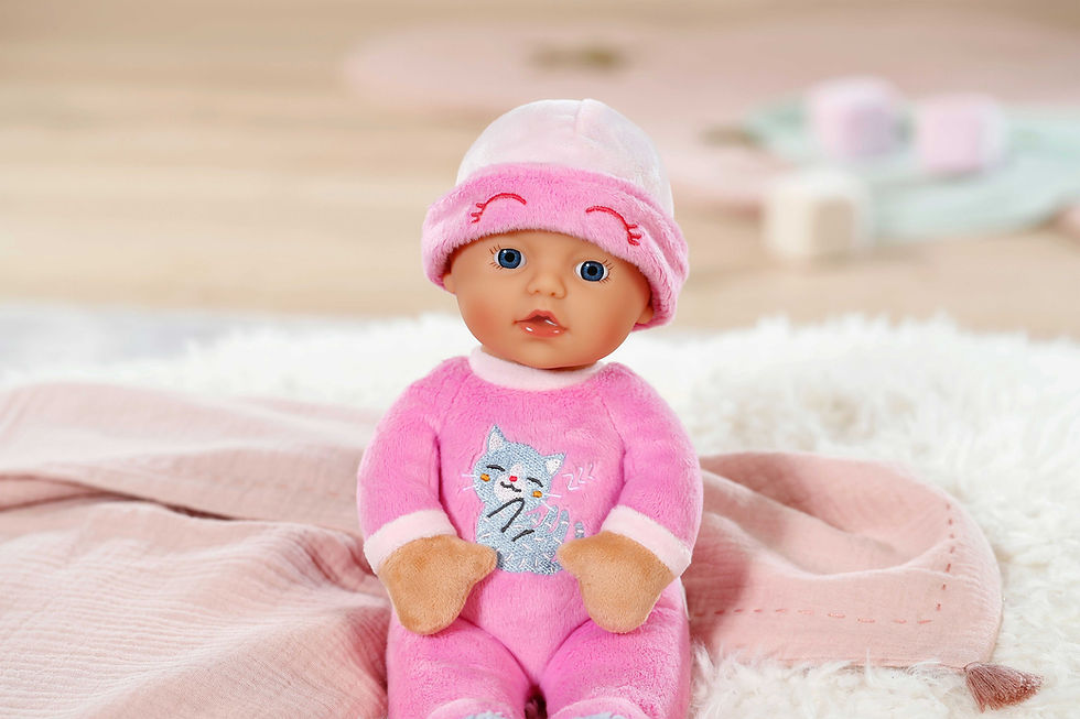 Thumbnail: BABY born for babies Sleepy Pink 30cm 837726-11672