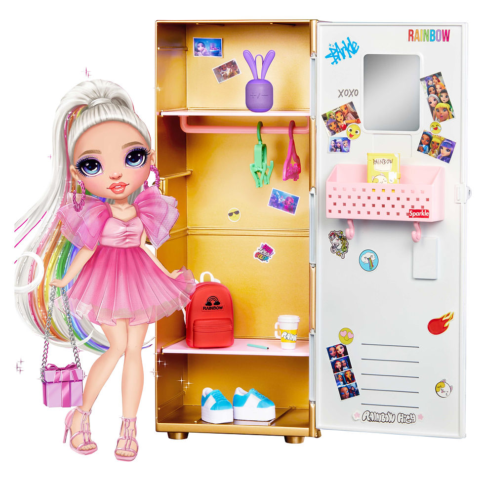 Thumbnail: Rainbow High Design & Style - Locker Playset 507420