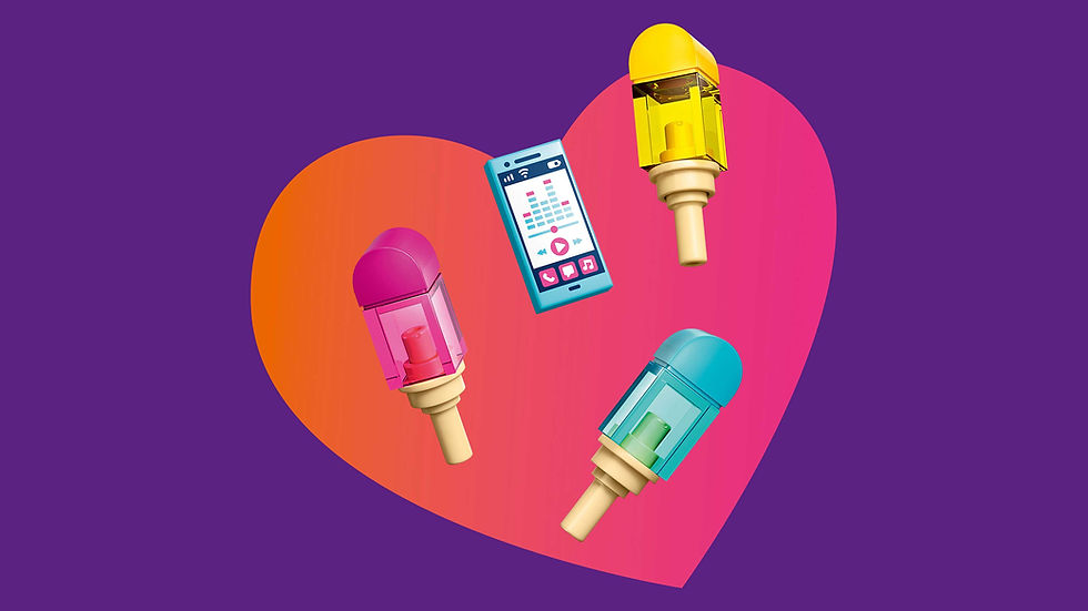 Thumbnail: LEGO Friends Ice Cream & Balloon Stand 42692
