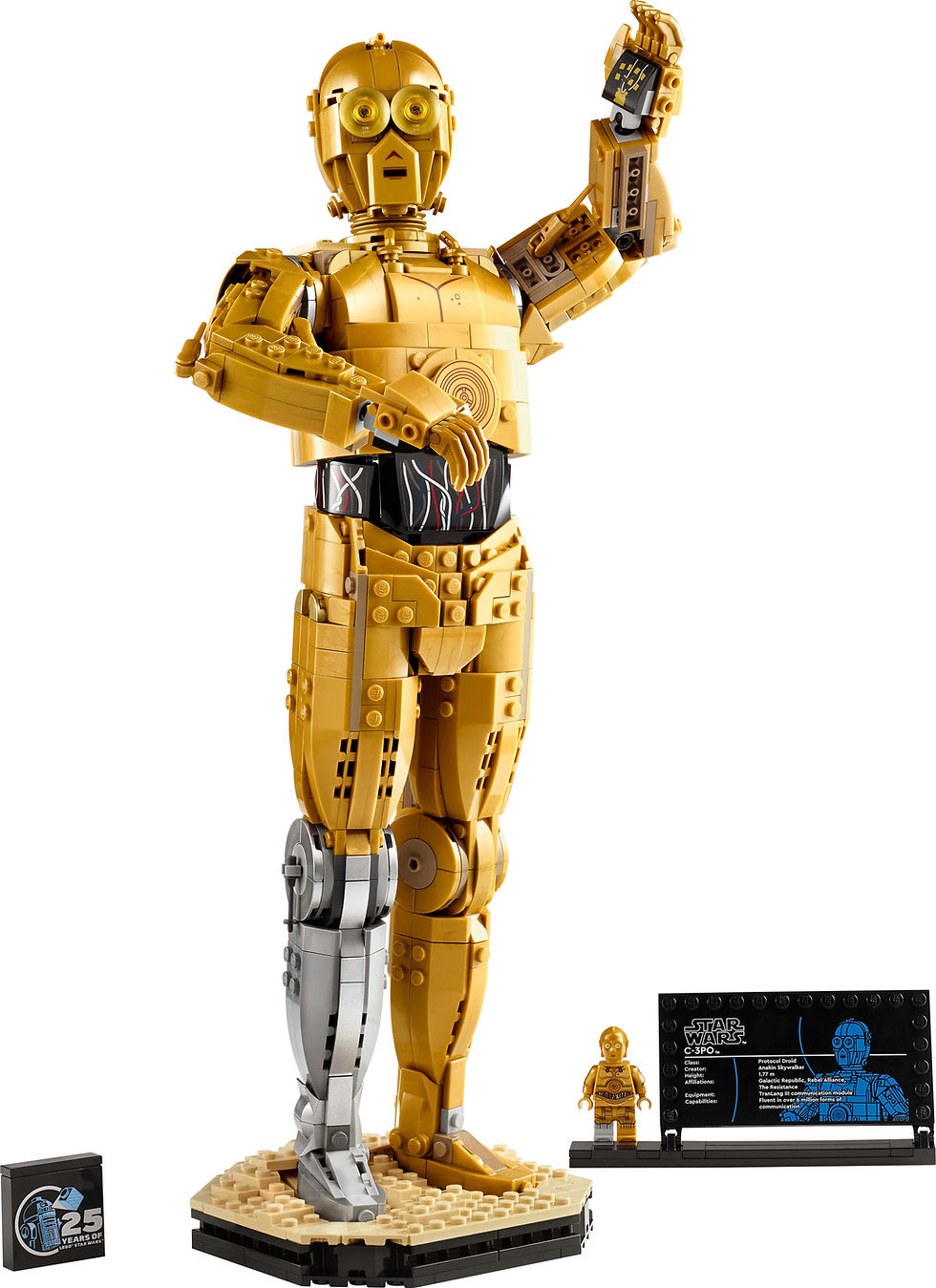 Thumbnail: LEGO® Star Wars™ C-3PO™ Buildable Droid Figure 75398
