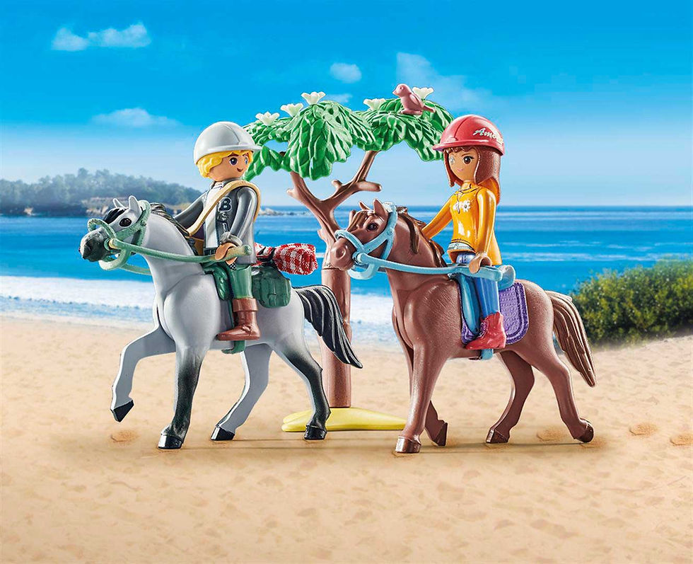 Thumbnail: PLAYMOBIL Starter Pack Βόλτα στην παραλία με την Amelia και τον Ben 71470
