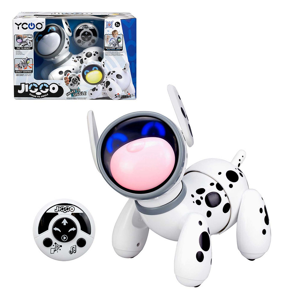 Thumbnail: Silverlit Ycoo Jiggo Ηλεκτρονικό Ρομπότ Σκυλάκι AS7530-88497