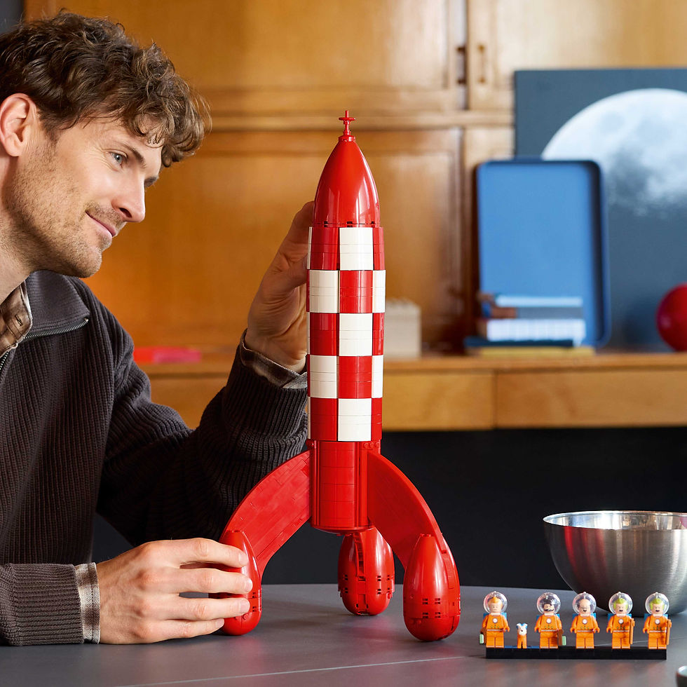 Thumbnail: LEGO Ideas Tintin Moon Rocket 21367