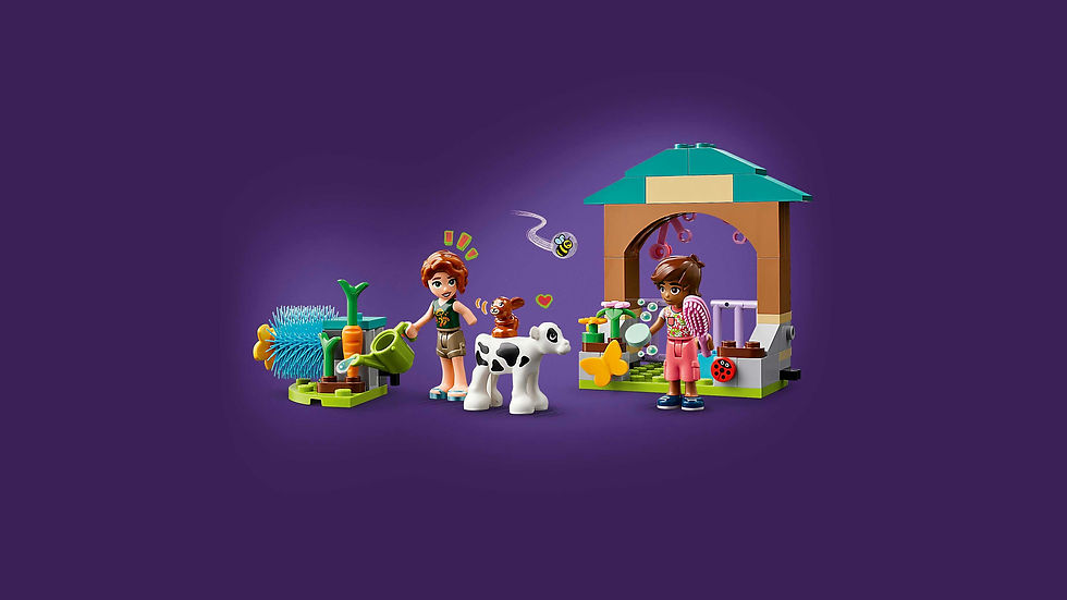 Thumbnail: LEGO® Friends Autumn’s Baby Cow Shed Toy 42607