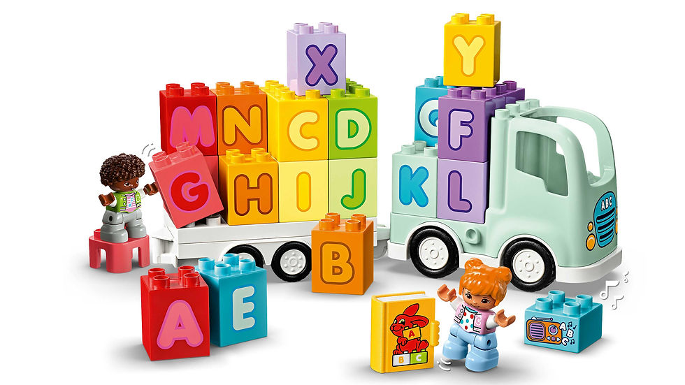 Thumbnail: LEGO® DUPLO® Town Alphabet Truck Toy 10421