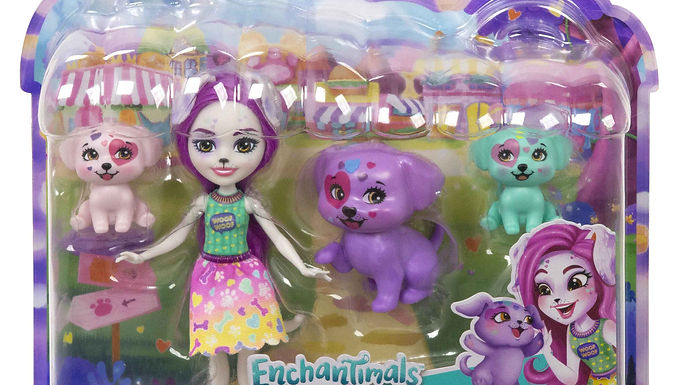 Enchantimals City Tails - Οικογενεια Δαλματιας MAHKN14