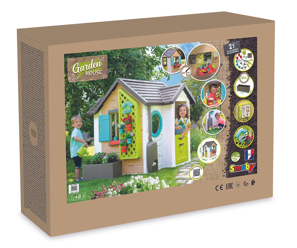 Thumbnail: Smoby Garden House 7/810405
