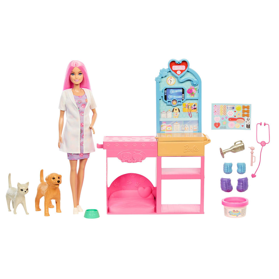 Thumbnail: Barbie Ιατρειο Για Ζωακια JFX93