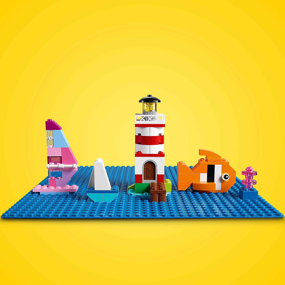 Thumbnail: LEGO Blue Baseplate 11025