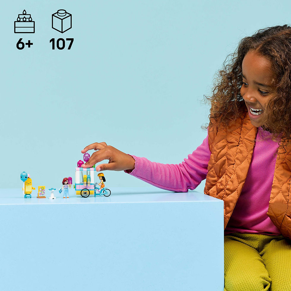 Thumbnail: LEGO Friends Ice Cream & Balloon Stand 42692