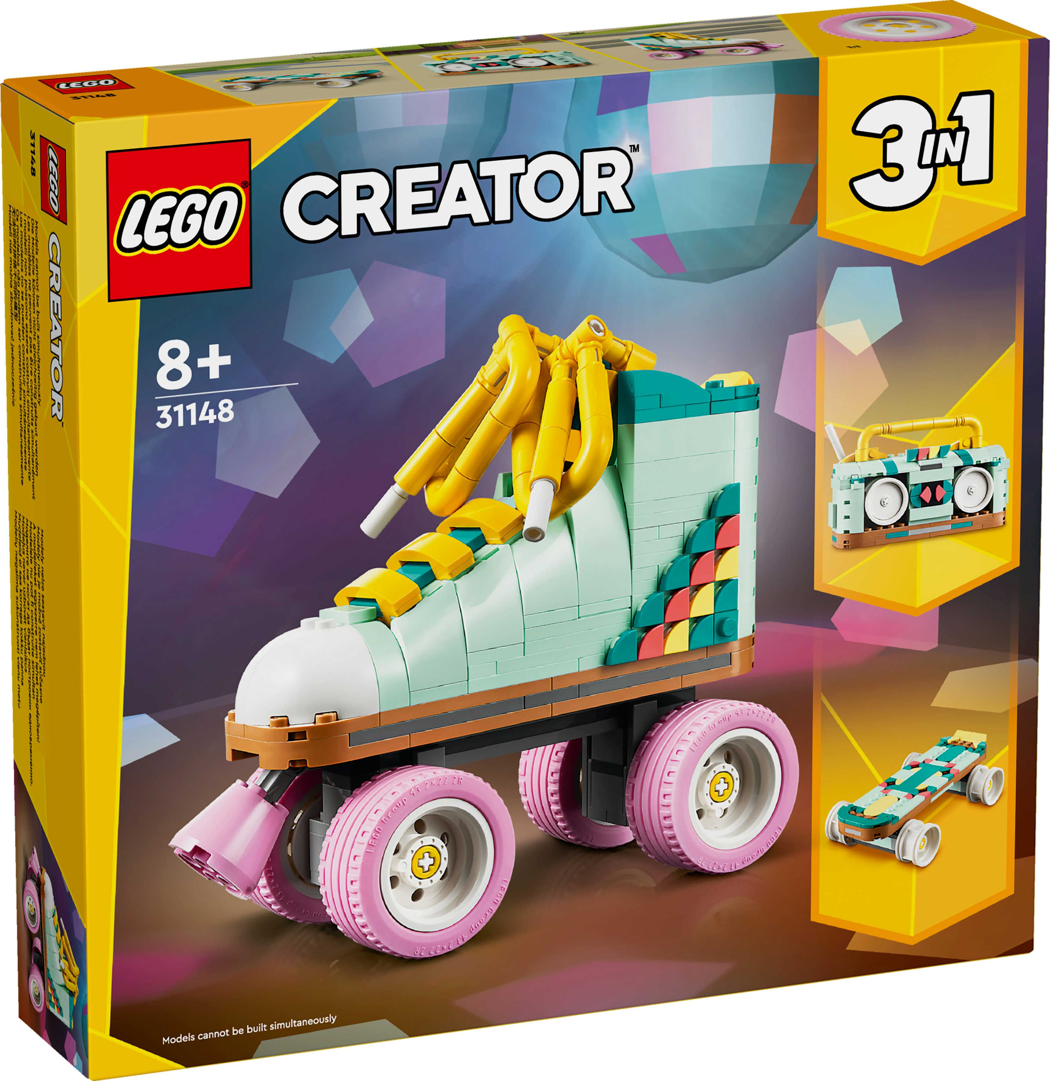 LEGO® Creator Retro Roller Skate 3in1 Toy 31148