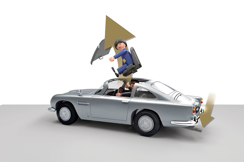 Thumbnail: PLAYMOBIL Movie Cars James Bond Aston Martin DB5 – Goldfinger Edition 70578