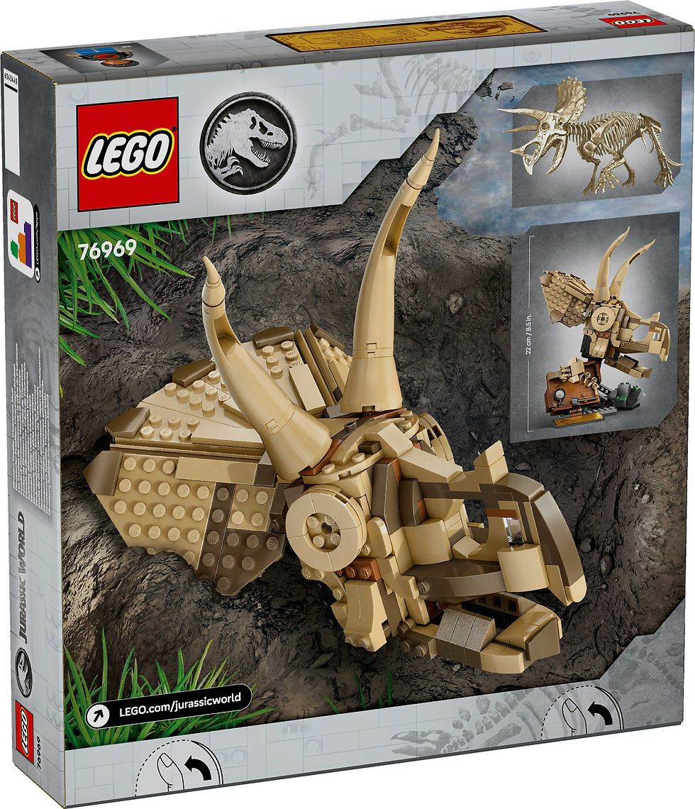 Thumbnail: LEGO Jurassic World Dinosaur Fossils: Triceratops Skull 76969