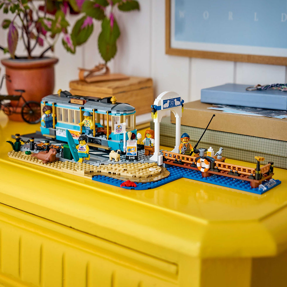 Thumbnail: LEGO City Classic Beach Streetcar 60506