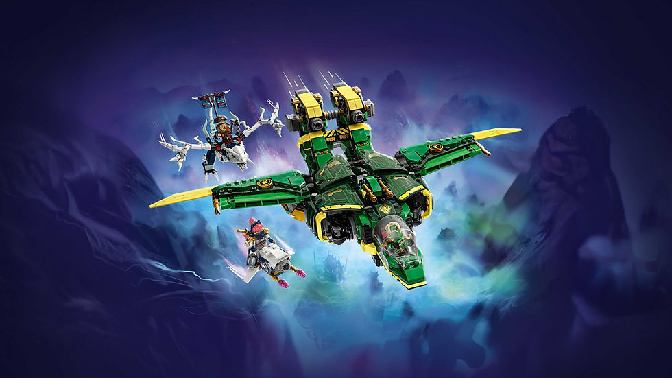 Thumbnail: LEGO NINJAGO Lloyd’s Jet Mech Ninja Toy 71845