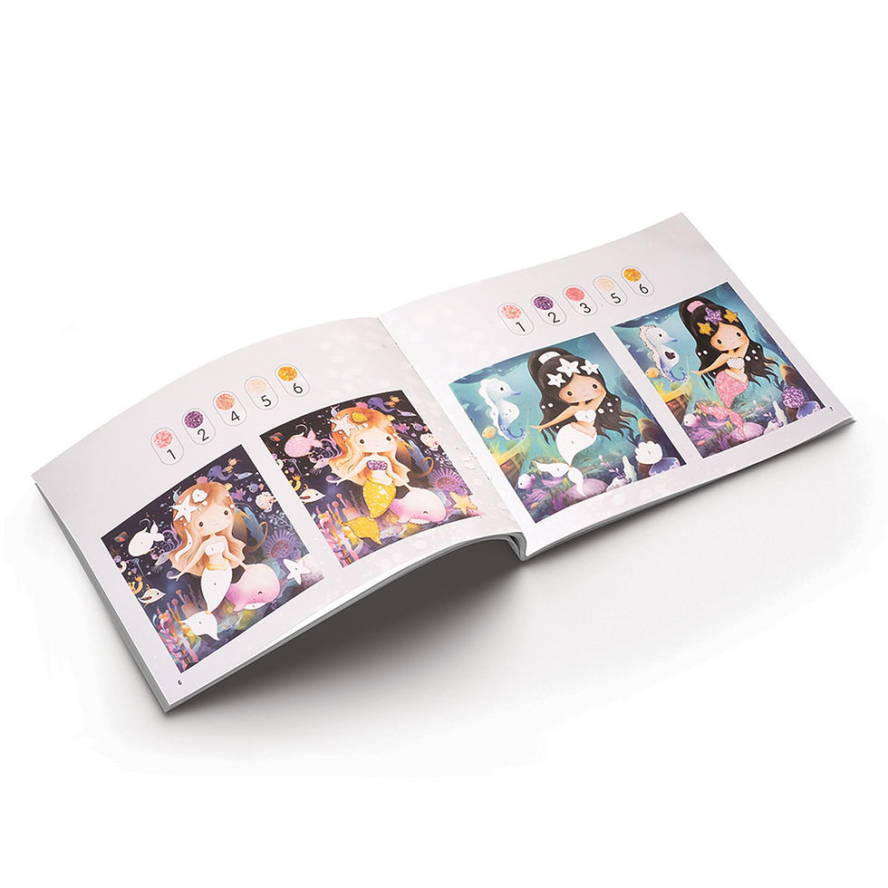 Thumbnail: As Art Crystal Beads Mermaids AS1038-21056