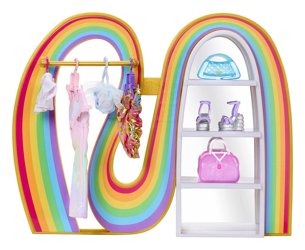 Thumbnail: Rainbow High Amaya’s Rainbow Closet Playset + Exclusive Rainbow Doll 543183