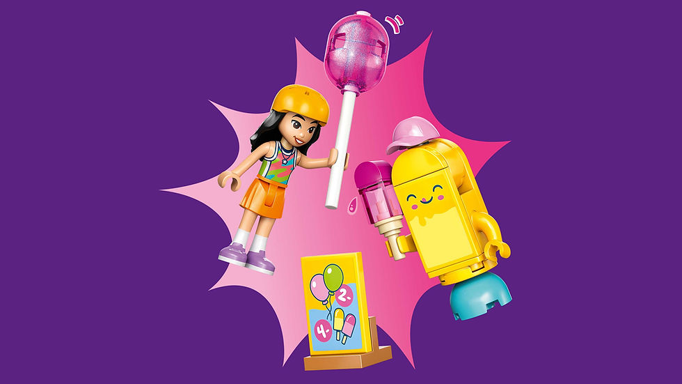 Thumbnail: LEGO Friends Ice Cream & Balloon Stand 42692