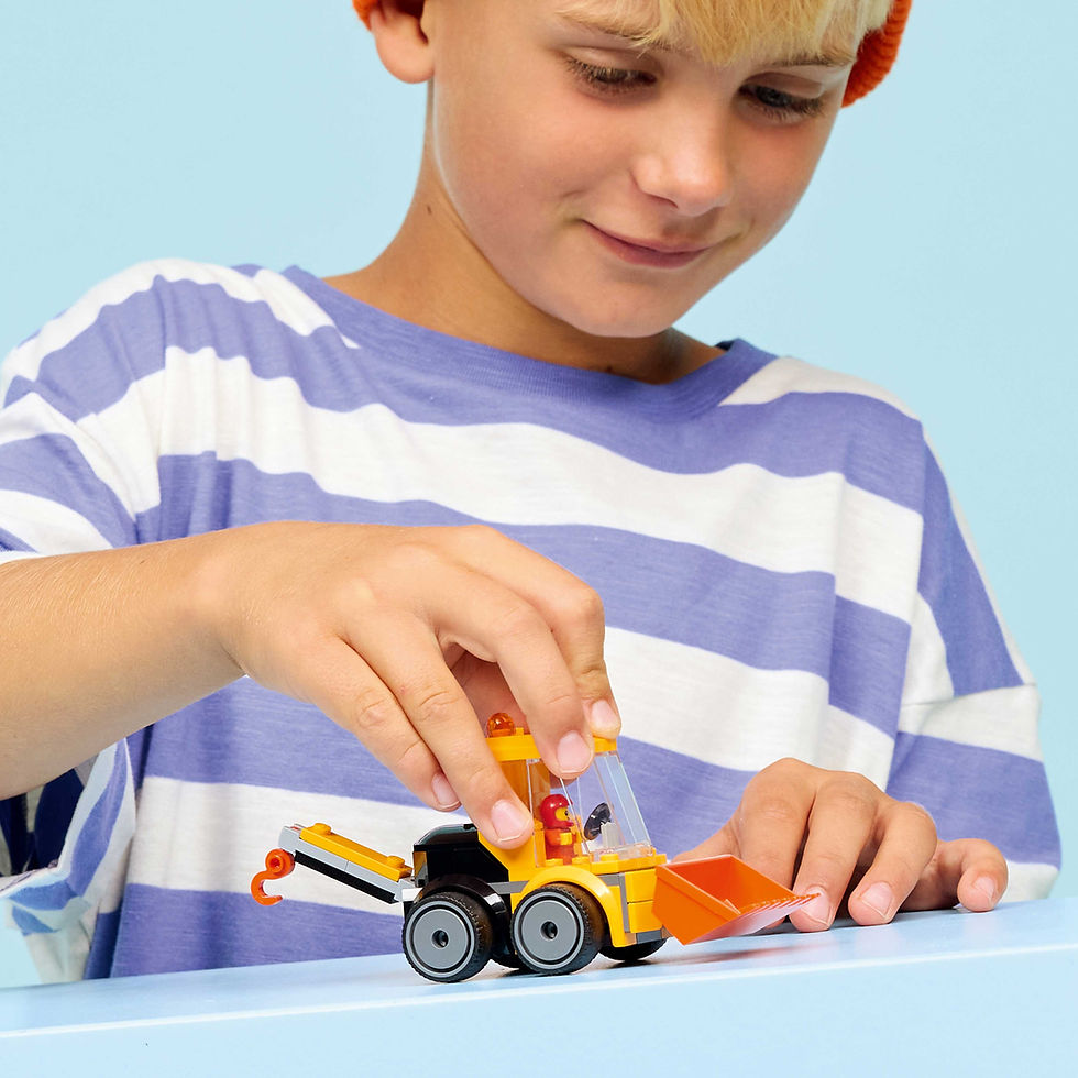 Thumbnail: LEGO City Rides – Construction Loader 60483