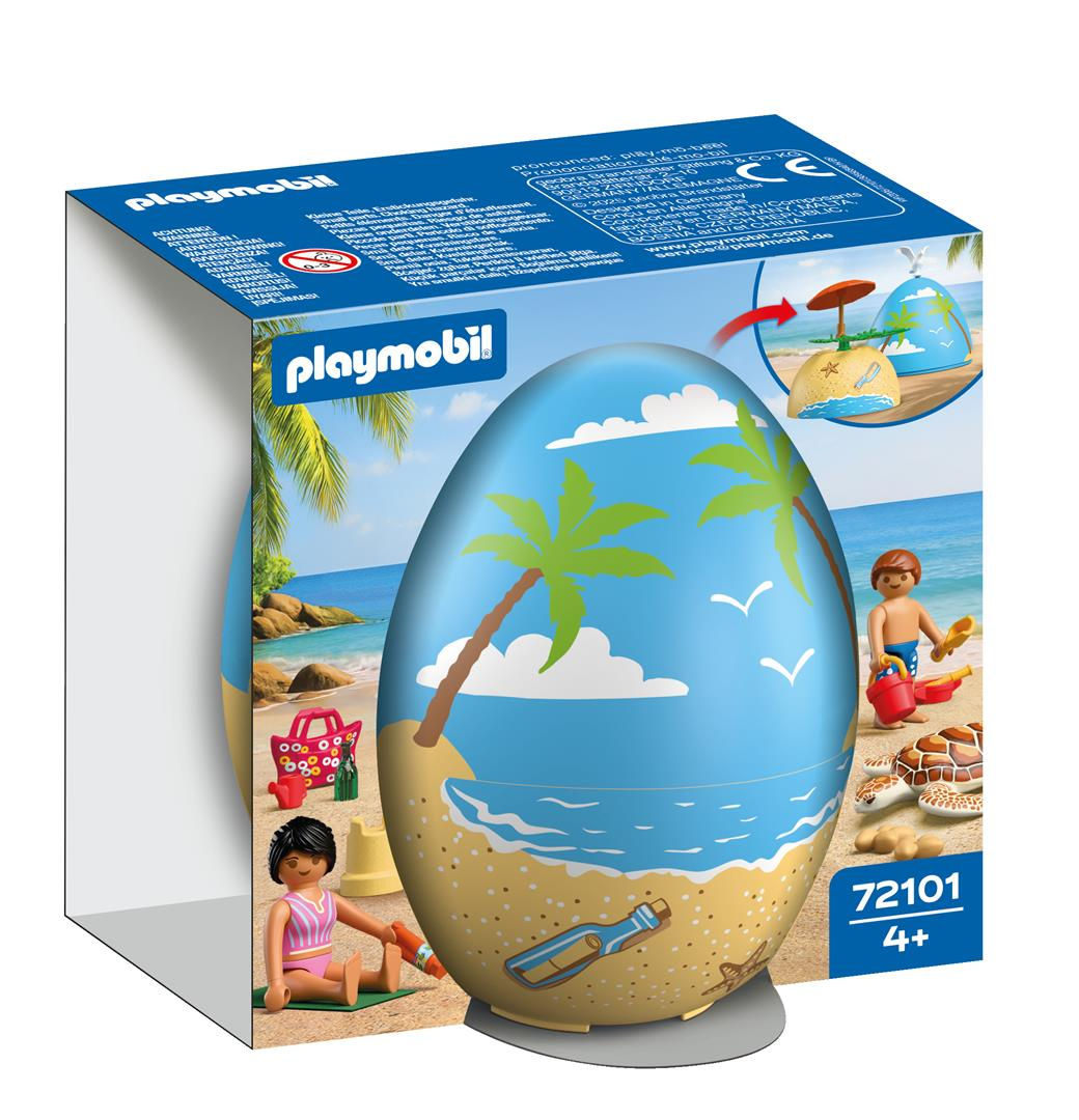 PLAYMOBIL Play Egg: Beach Vacation 72101