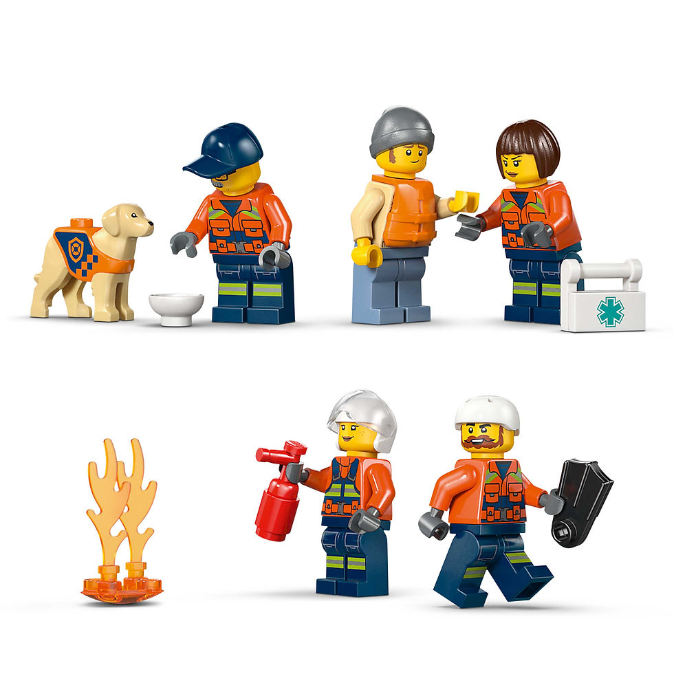 Thumbnail: LEGO City Coast Guard Rescue Boat & Helicopter 60504