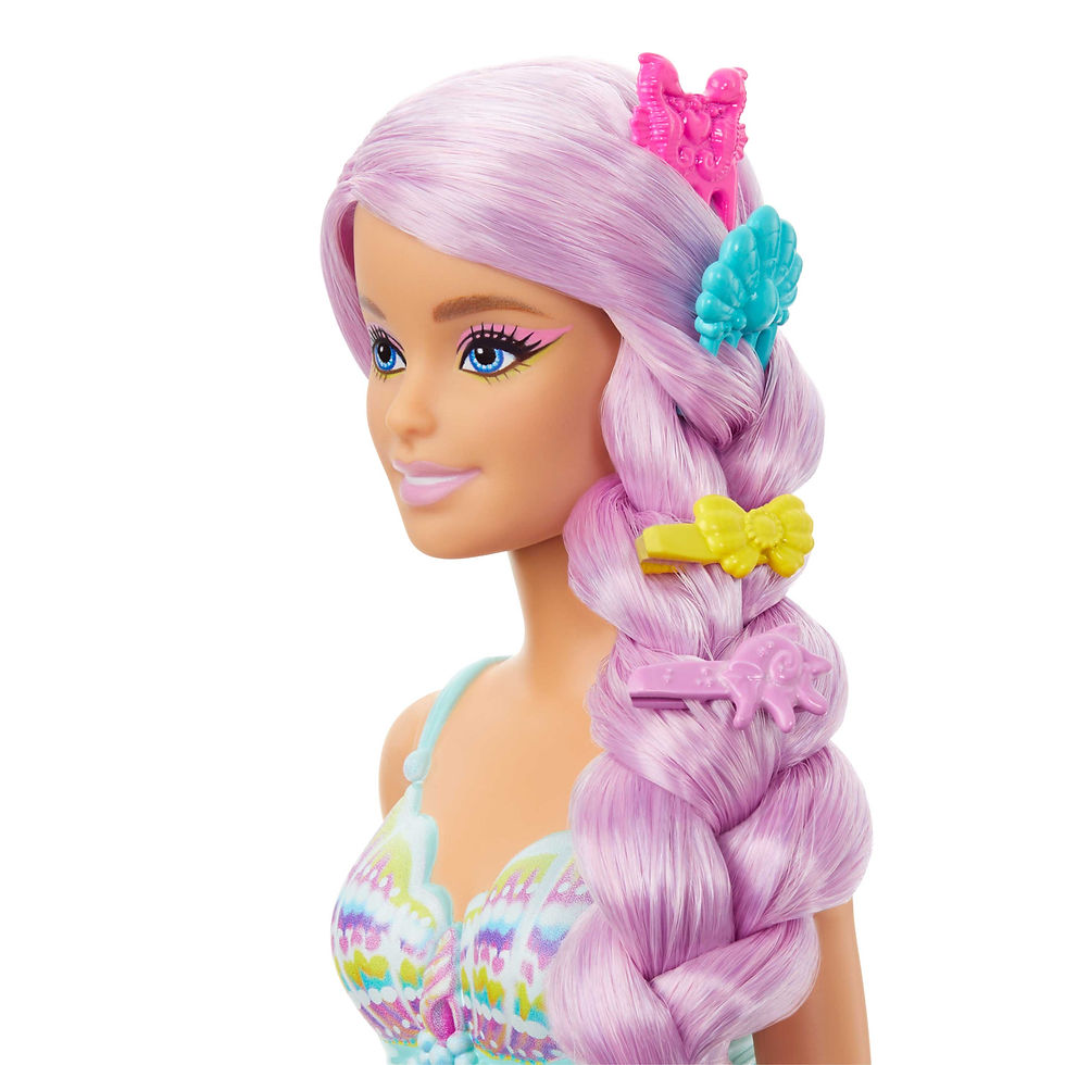 Thumbnail: Barbie Γοργονα Μακρiα Μαλλια HRR00