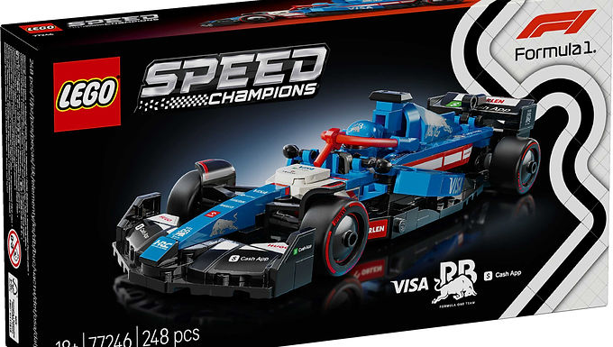 LEGO Speed Champions Visa Cash App RB VCARB 01 F1 Race Car 77246
