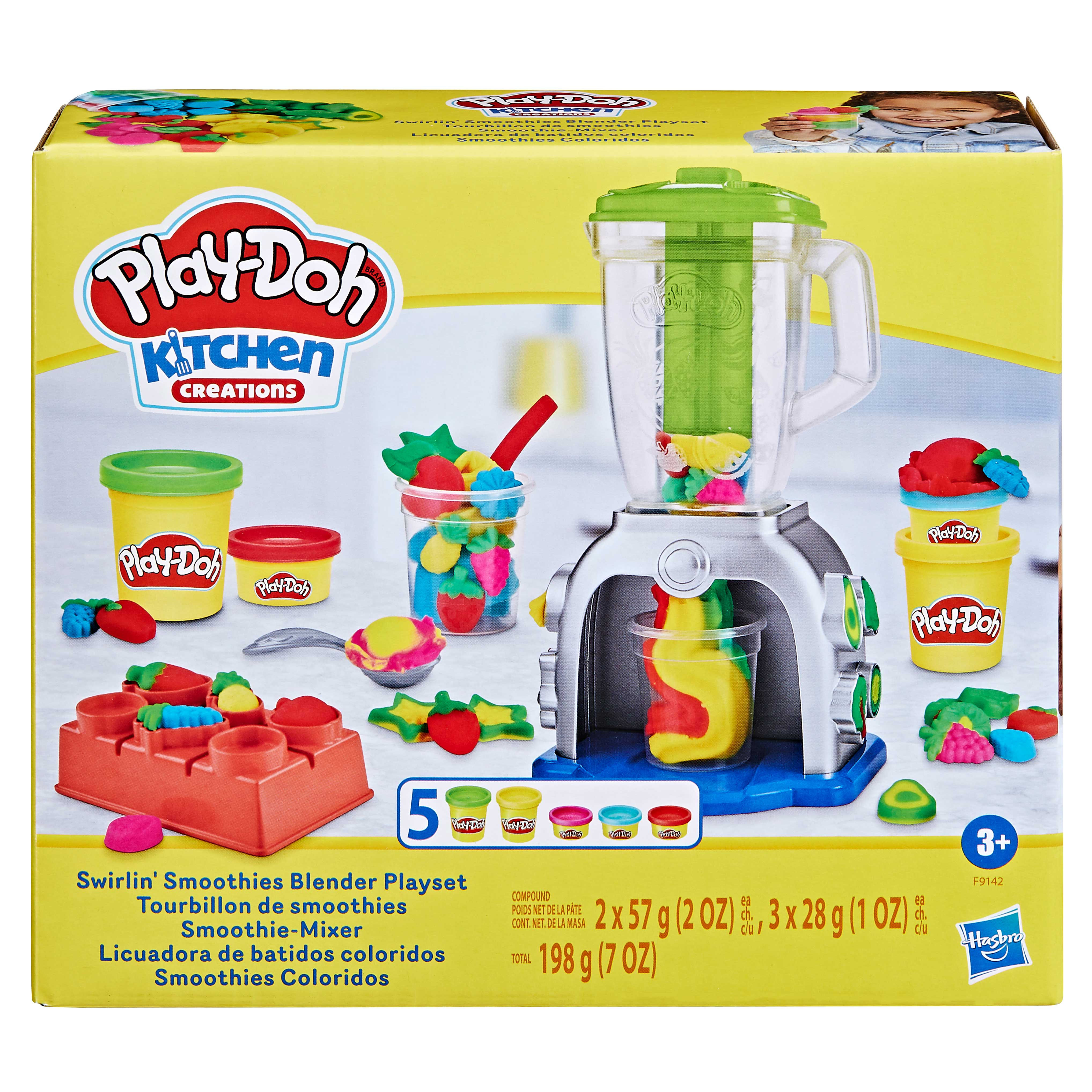 Play-Doh Swirlin Smoothies Blender Playset F9142