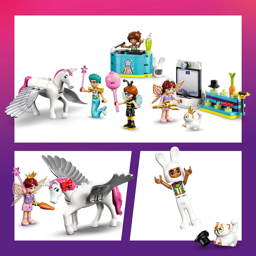 Thumbnail: LEGO Friends Costume Party with Unicorn & Fairy Pretend-Play 42661