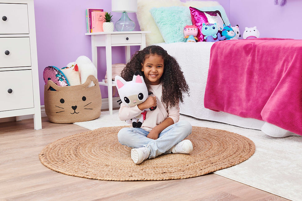Thumbnail: Gabby's Doll House Talking Pandy Plush 33cm 6061679
