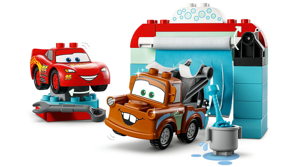 Thumbnail: LEGO® DUPLO® Cars Lightning McQueen & Mater’s Car Wash Fun 10996