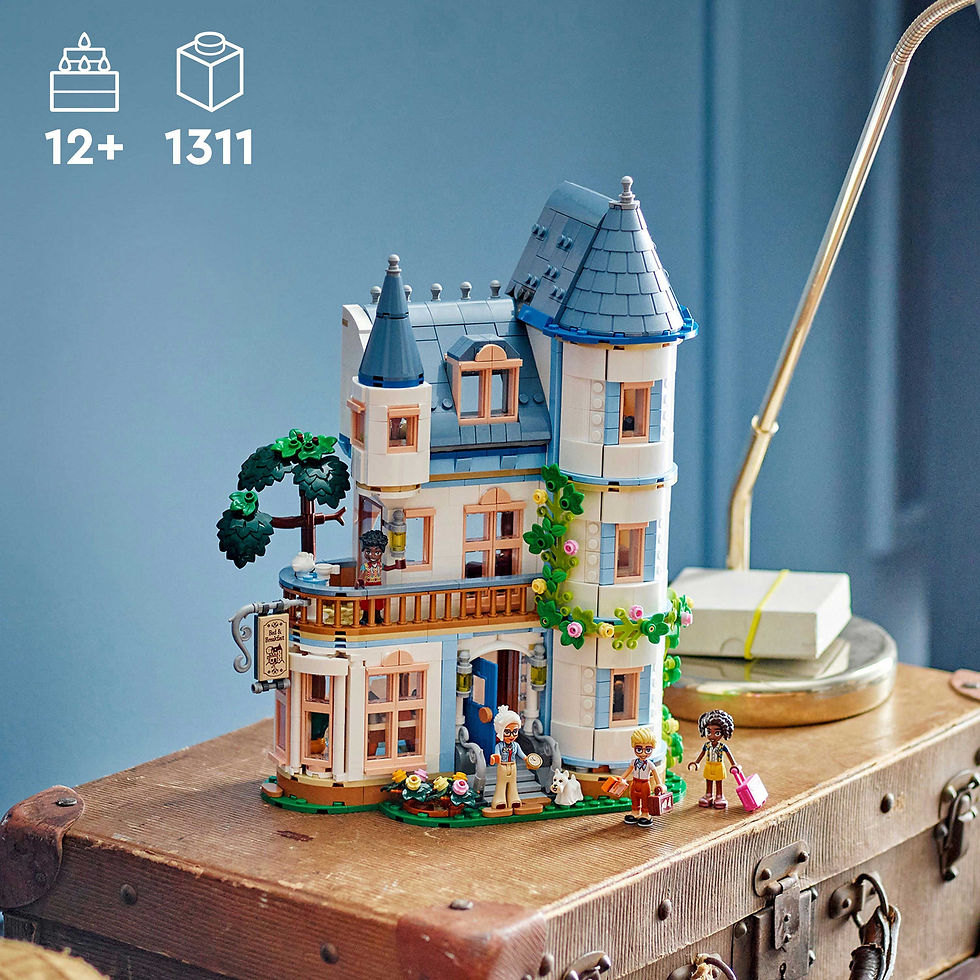 Thumbnail: LEGO® Friends Castle Bed and Breakfast Hotel Playset 42638
