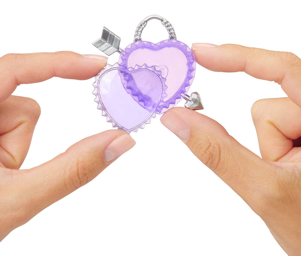 Thumbnail: Rainbow High Creative Crystals Fashion Doll- Violet 121404
