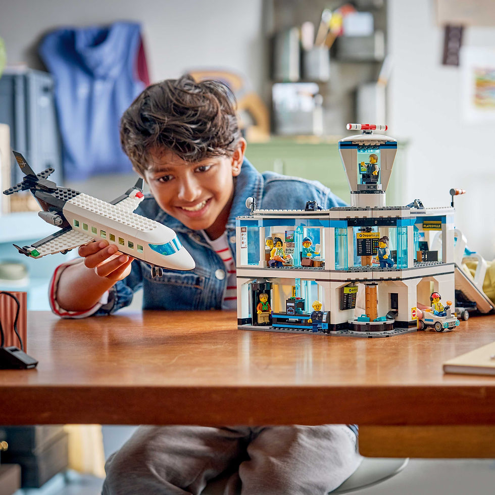 Thumbnail: LEGO City Airport with Airplane 60502